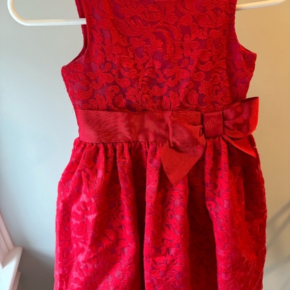 Janie and Jack Red Dressy Christmas Dress
